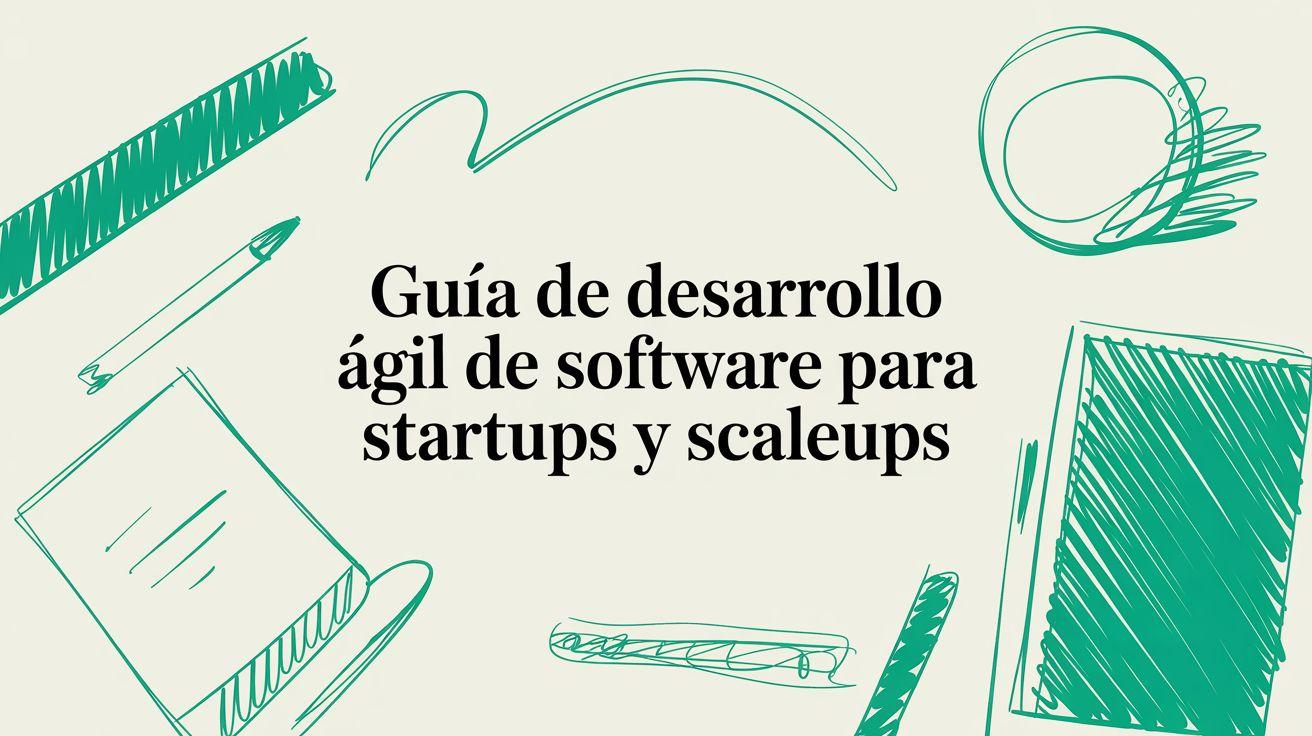 Guía de desarrollo ágil de software para startups y scaleups
